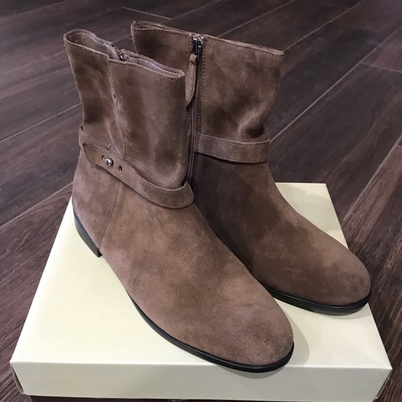 NIB Franco Sarto Suede Boots in Sz 9.5 - Picture 2 of 3